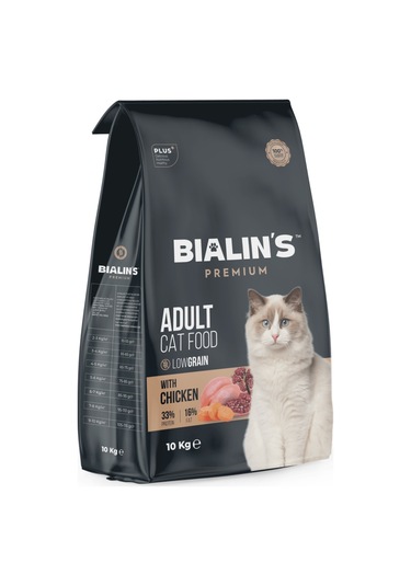 Bialins Premium Yetişkin Kedi Maması Tavuklu 10kg
