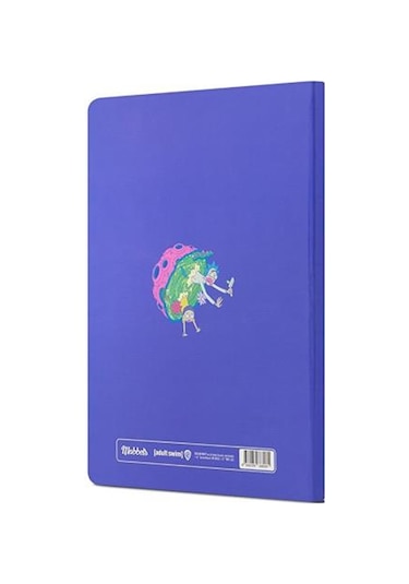 Mabbels Sert Kapak Butik Defter Rick And Morty Mor 80 YP 15x21 DFT-388081 Mor