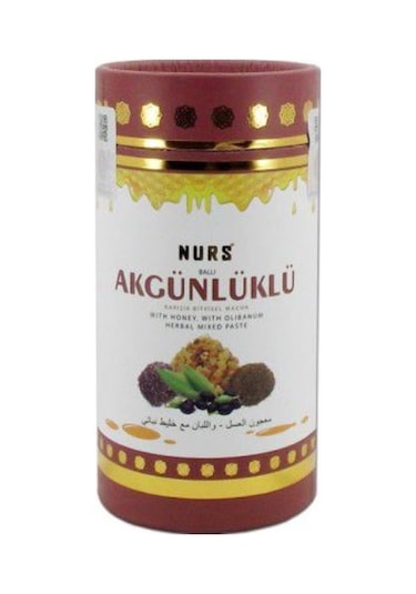 Nurs Ballı Akgünlüklü Macun 400 G