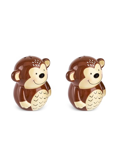 Karaca Monkey Tuzluk Ve Biberlik Kahverengi Kahverengi