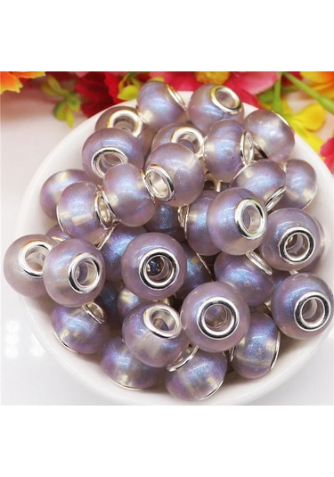 Irisdream 10 Adet Murano Reçine Rondelle Boncuk Bilezik Dıy Takı Yapımıkırmızı Kırmızı