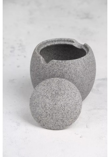 Denezo Kapaklı Pamuk Disk Ve Çubukları İçin Düzenleyici 250810653 Gri