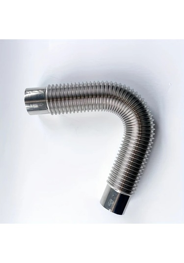 Dashanshop Paslanmaz Çelik Esnek Baca Kamp Ocağı Doğal Gaz Propan Uyumlu Dayanıklı