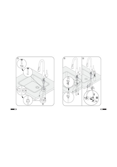 Eca Quadrille Tek Gövde Mutfak Eviye Bataryası 102108488 Eca