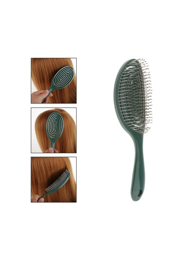 Suntek Dolaşık Açıcı Tarak Saç Yeşil-23,2x7,5x3,5cm