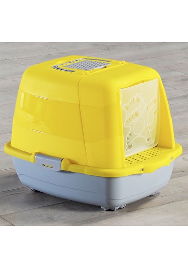 Renetic Kapalı Kedi Tuvaleti + Kürek
