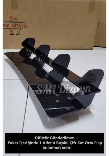 Volkswagen Golf 7.5 R Tampon İçin Difüzör Flap-flapları-bıçak