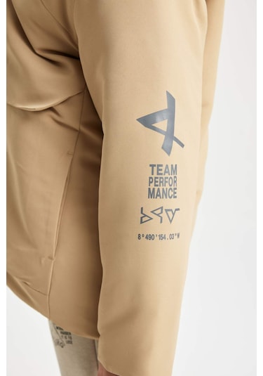 DeFacto Erkek Çocuk Su İtici Kapüşonlu Polar Astarlı Parka C9077A824WNBG395