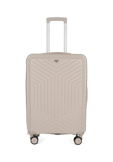 Lumberjack Parıs -b Pp 5pr Bej Unisex Büyük Boy Valiz 000000000102042706 Bej