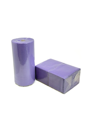 Dentreal Avrupa Rulo Hasta Önlüğü ve Tabla Örtüsü Takım Menekşe