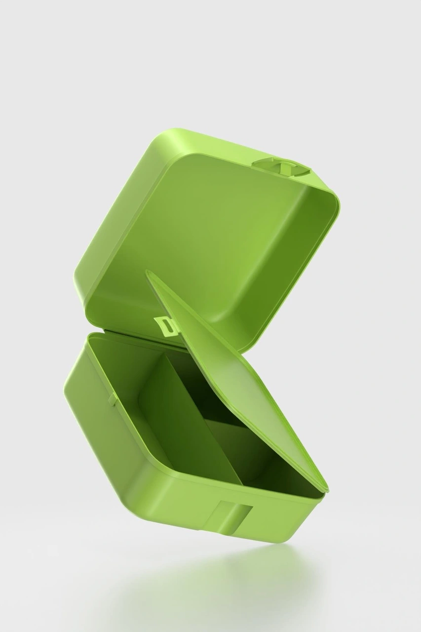 Renga Leya Kral Şakir Desenli Pp Çocuk Beslenme Kabı 222052 Yeşil Yeşil