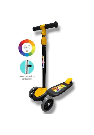 Swing Işıklı 3 Tekerlekli Scooter