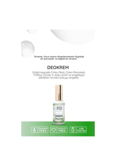 Md Beauty Deo Krem 50 ML