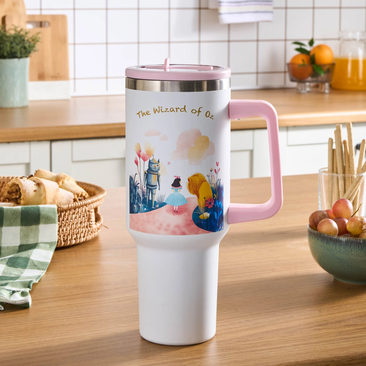 Karaca Star Hero Ozi Çelik Sızdırmaz Termos Pembe 1150 Ml Pembe