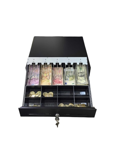 Metal Para Çekmecesi 5 Gözlü Metal Mekanizma Cm-410