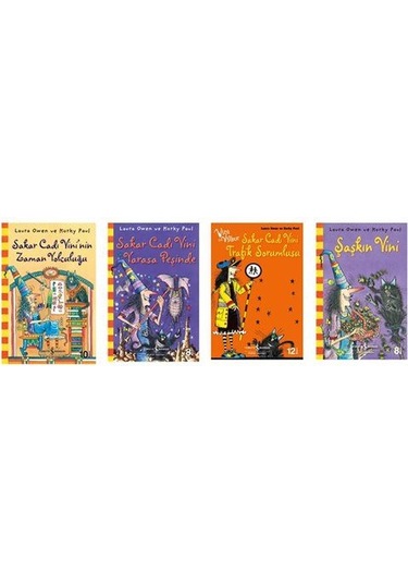 Sakar Cadı Vini Nin Maceraları 14 Kitap Set Laura Owen Ve Ko...
