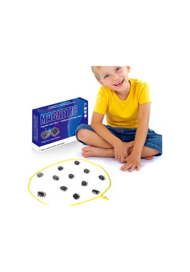 Manyetik Satranç Oyunu Seti, 20 Taş, Aile Oyunu,d