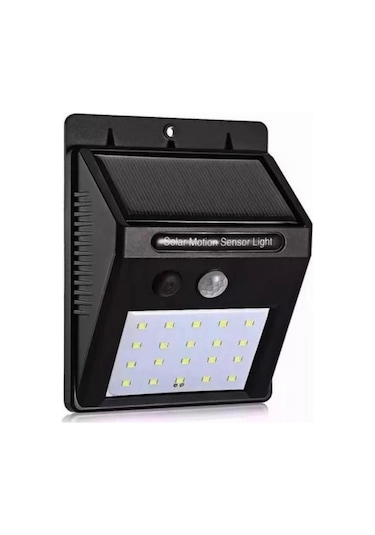 Solar Aplik 30w Sensörlü Duvar Aplik Beyaz