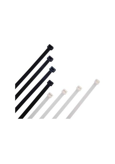 100 ADET 3,6X250MM KABLO BAĞI SİYAH