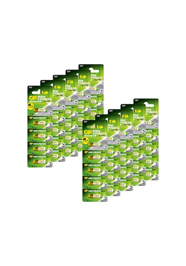GP Super 27A MN27 12 V Alkalin Kartela Pil 5 x 10'lu