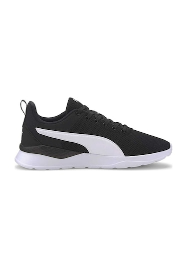 371128-02 Puma Anzarun Lite Unisex Spor Ayakkabı black-white Beyaz - Siyah