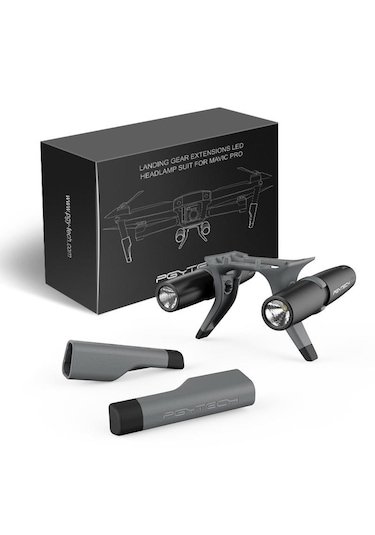 DJI Mavic Pro İniş Ayağı Uzatma Set Led Fener Takılabilir