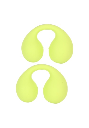 Spor İçin Kulak Klipsli Bluetooth Kulaklık Su Geçirmez Stereo Gürültü Önleyici Kemik İletimi Açık Kulak Kablosuz Kulaklıklar Yeşil