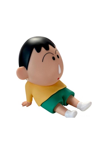 Dofolink Crayon Shin-chan Pvc Akıllı Telefon Tutucu Hareketli Model - Masaüstü Dekoratif Figür Oyuncağı 10cm 2 M