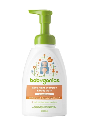 Babyganics Portakal Çiçeği Kokulu Bebek Şampuanı 473ml