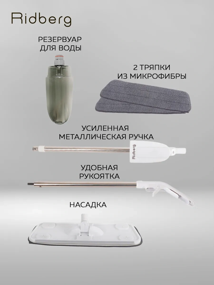 Rıdberg Home Sprey Mop 2.0 Püskürtücülü Paspas 263545809