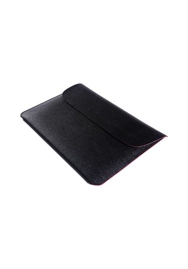 Yifomall 11" Siyah Pu Deri İş Çantası - Dijital Cihazlar İçin Anti-statik, Darbe Ve Çizik Korumalı, Hafif Ve Taşınabilir Siyah