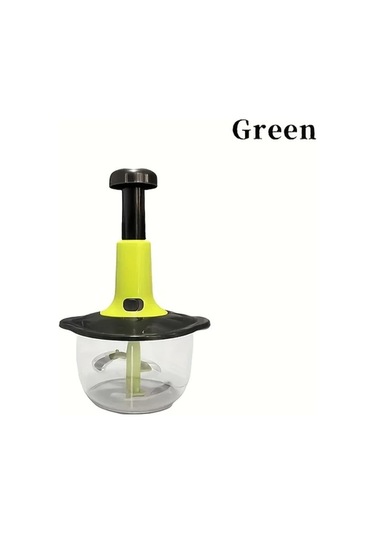 Userfriendly11 Yeşil Çok Fonksiyonlu El Gıda İşlemcisi 50 72oz Sebze Et Doğrama Sarımsak Ezme Yeşil