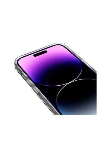 İphone Uyumlu 14 Pro Uyumlu Magsafe Şarj Özellikli Sert Pc Csk Zore Fuya Kılıf-derin Mor