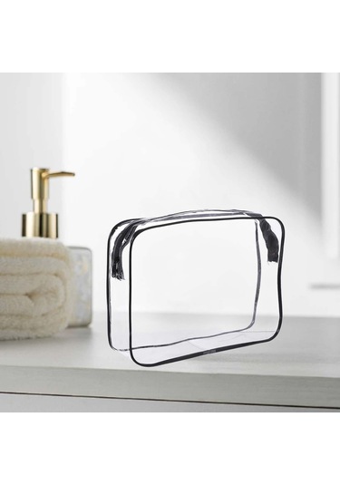 Homyl Saç Aksesuarları Için Temizle Makyaj Çantası Seyahat