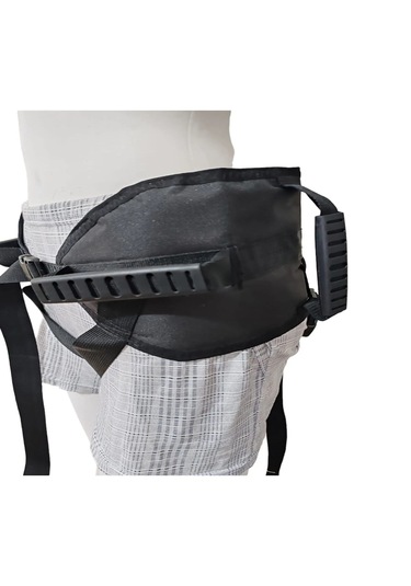 Ozclife Hasta Yürüteç Kemeri Bacak Arası Destekli Siyah Kemer