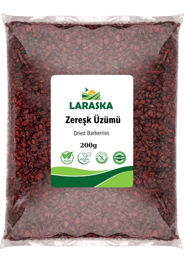 Kuru Zereşk Barberries 200g Yeni Mahsül 1. Kalite Iran Üzümü Zereshk 200 G