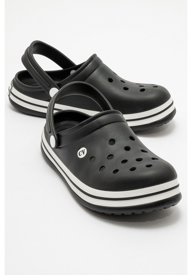Carlaverde Doktor Hemşire Aşcı Havuz Günlük Comfort Terlik 5001 Sıyah Siyah