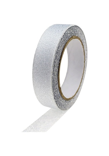 Yuntech01 Peva Anti Kayma Bant 2.5cm X 5m Şeffaf - Ev, Banyo, Merdivenler İçin Güvenlik Artırıcı, Kolay Kurulum Diğer