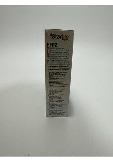 Starlife Ffp2 Ventilsiz Toz Maskesi 10 Adet