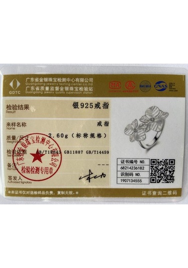 925 Ayar Gümüş Moda Çiçek Yüzük Güzel Hediye Takı 8