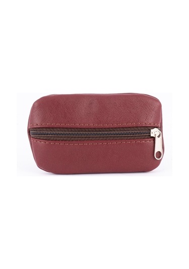 604 Model Bordo Hakiki Deri Anahtarlık