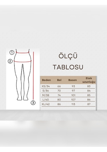 Dema Kadın Ekru renk Yüksek Bel Pamuklu Bilek Boy Denim Etek