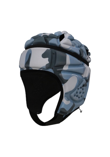 Geeroyoo Çocuklar İçin Yumuşak Rugby Kaskı - Hafif Ve Konforlu Futbol Başlığı Çok Renk Seçeneği Siyah