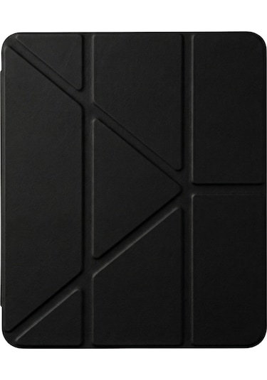 Ps Apple Uyumlu iPad Pro 13 İnç M5 / M4 Tri Folding Standlı Kılıf - Siyah Kapaklı Kılıf
