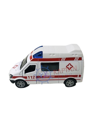 Çek Bırak Metal Ambulans Araba - Ambulans Metal Araba