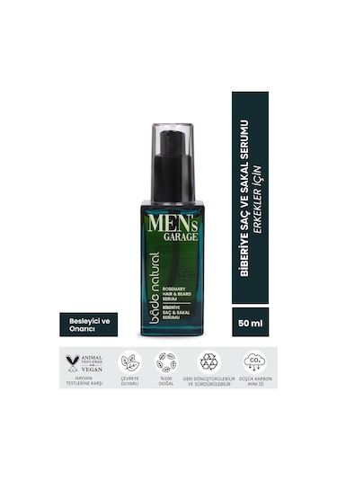 Men's Garage Biberiye Saç Ve Sakal Toniği 150 ML