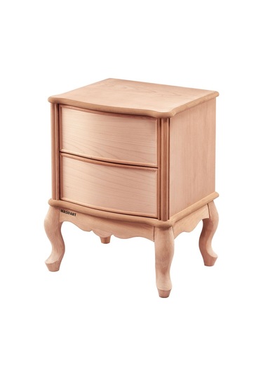 Masifart Amando Barcelona Geniş Komodin Cilasız Ham Diğer