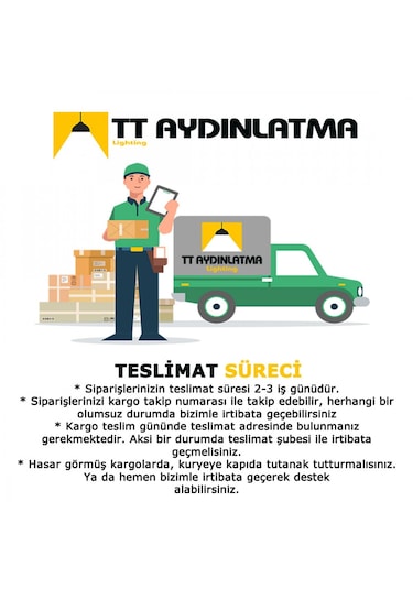Tt306-35-by Tt Aydınlatma Gün Işığı Kavis Mat Beyaz Led Avize Beyaz