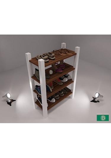 Ayakabılık Ve Havluluk İsteğe Göre Çok Amaçlı Mobilya Ahşap - Beyaz