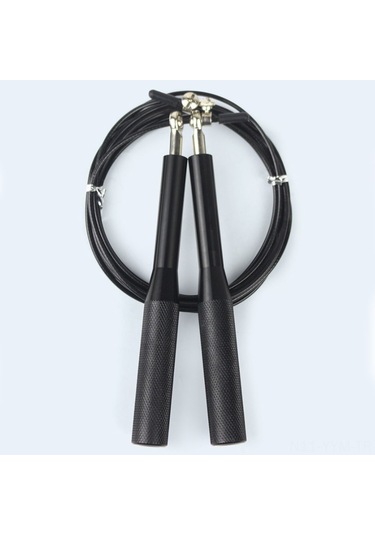 Geeksen Pembe Alüminyum Saplı Çift Rulmanlı Çelik Tel Atlama İpi - Spor Antrenmanı Ve Egzersiz İçin Diğer